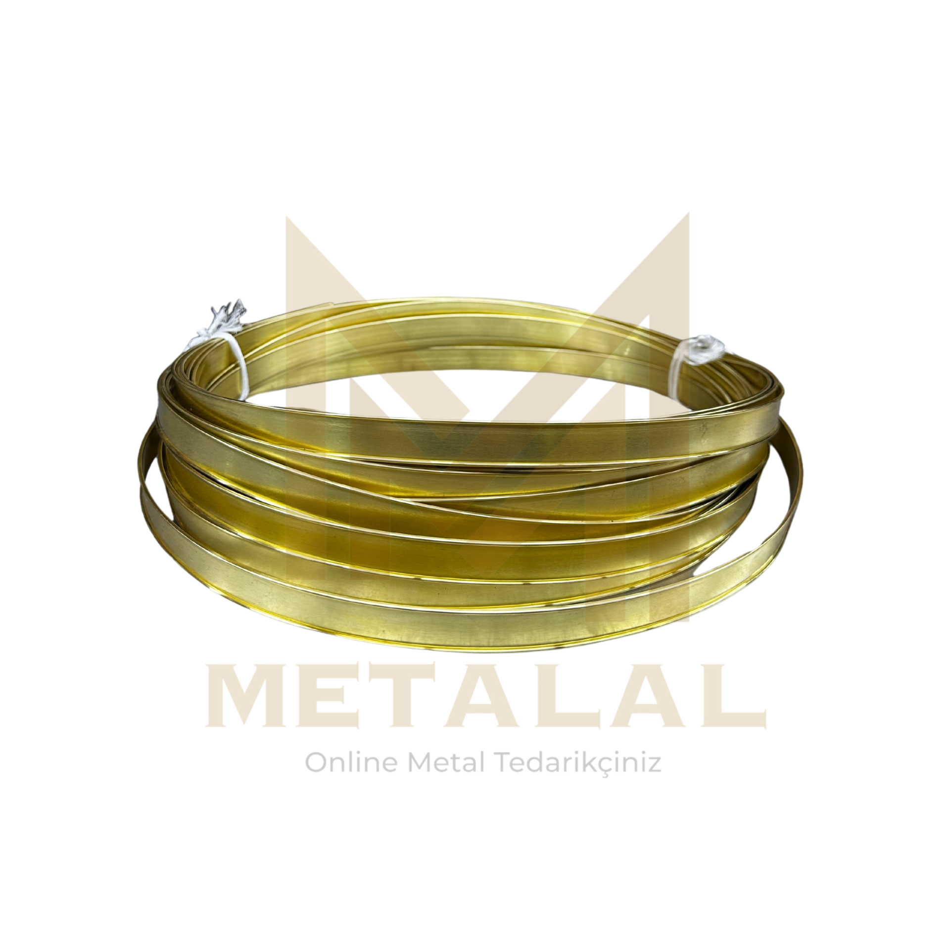 Pirinç Oluklu Şerit  | 5Mt