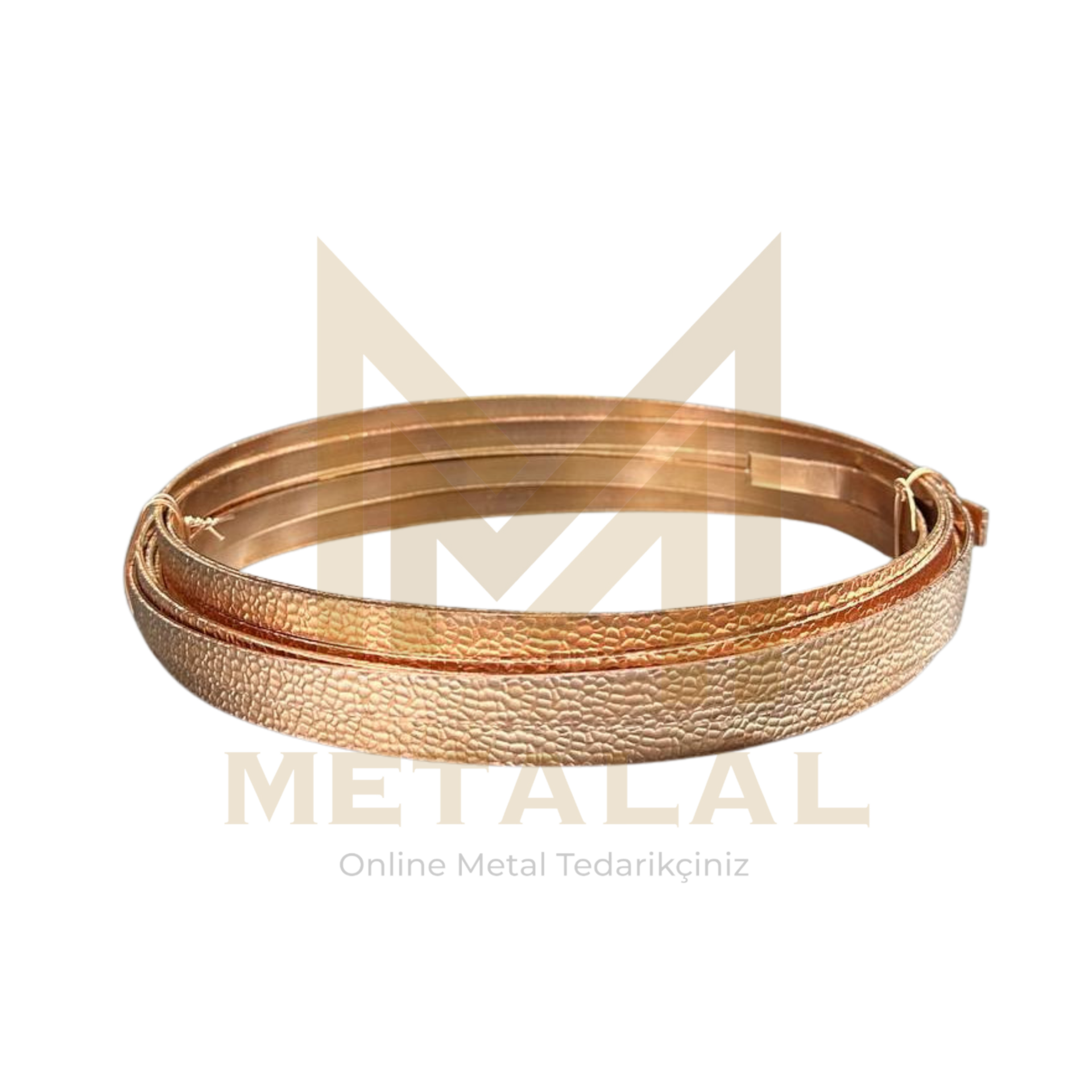 Bakır Dövgü Şerit | 5Mt